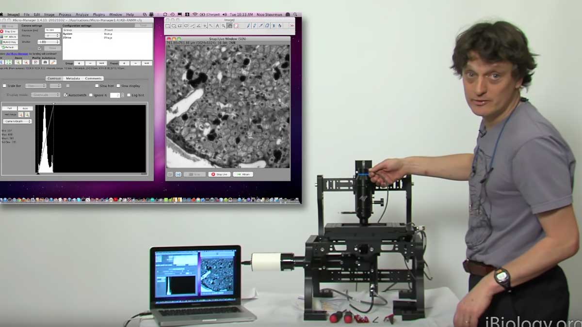 Nico Sturman on iBiology: Disassembling and ASI Ramm in Microscopy