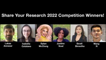 Share Your Research 2022 Competition Winners!